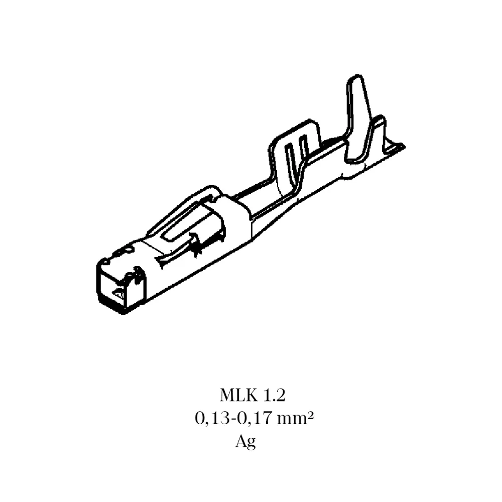 Обжимной гнездовой контакт Mercedes-Benz A0009822726