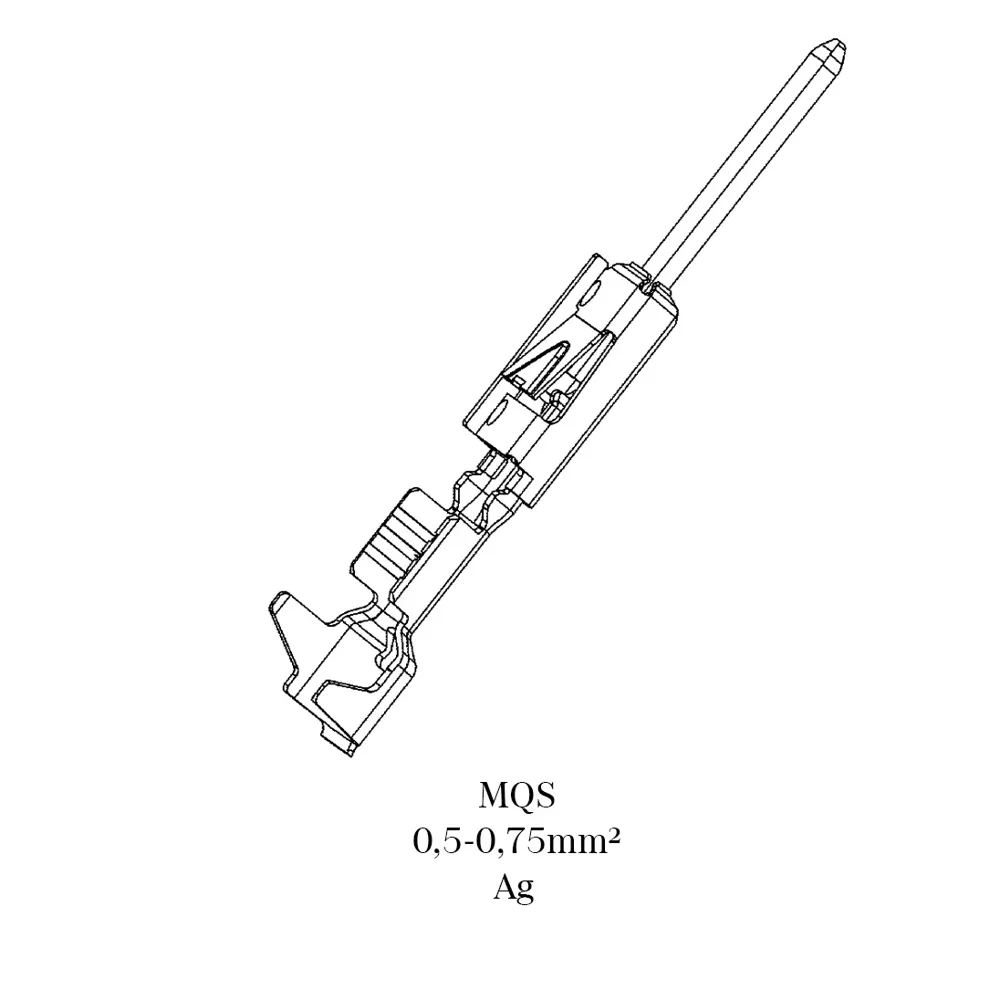 Обжимной штифтовой контакт Mercedes-Benz A0009829806