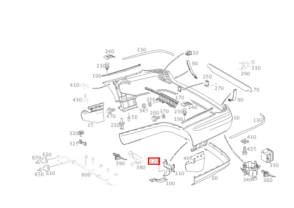 Вытяжная заклепка, кронштейн к кронштейну, для E W211 Mercedes-Benz A0009910932