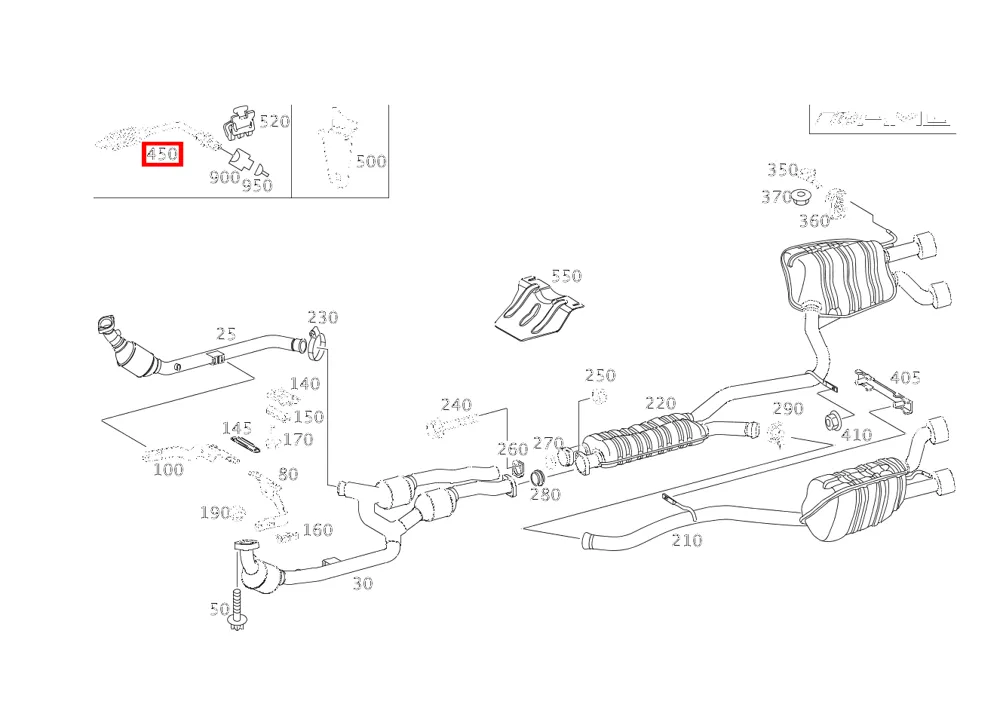 Лямбда-зонд Mercedes-Benz A001540761706