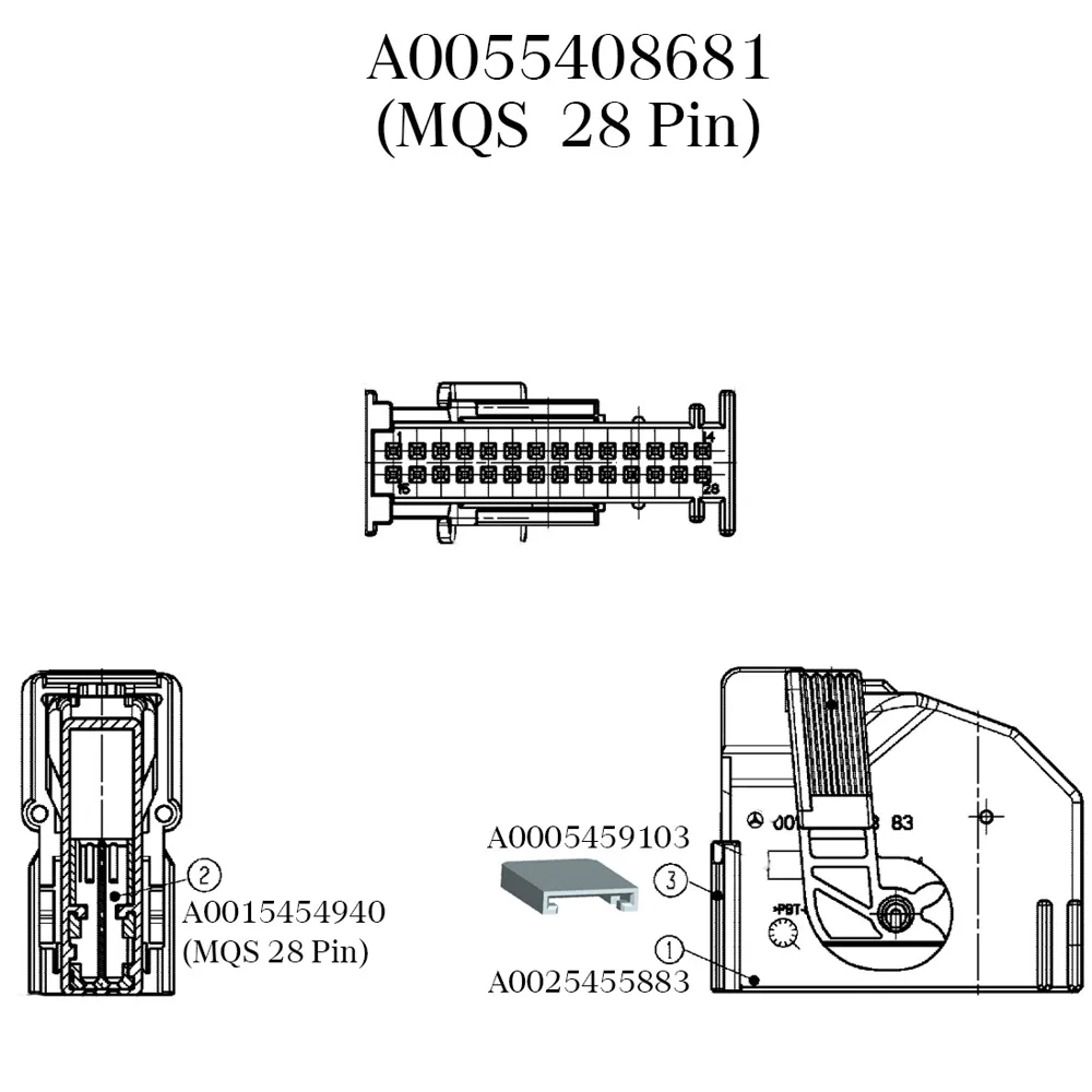 Колпачок Mercedes-Benz A0025455883