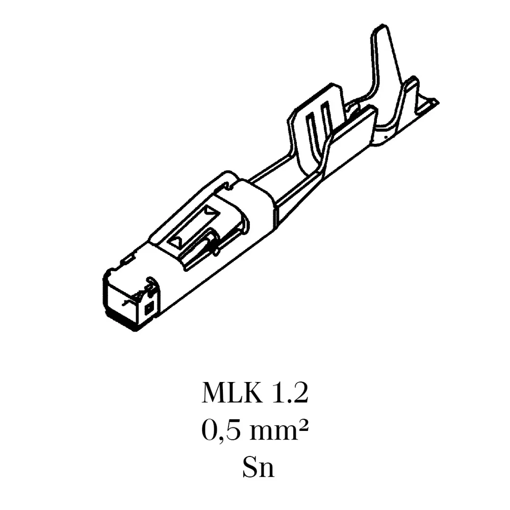 Контакт фонаря номерного знака для S-класса 221 Mercedes-Benz A0029827426