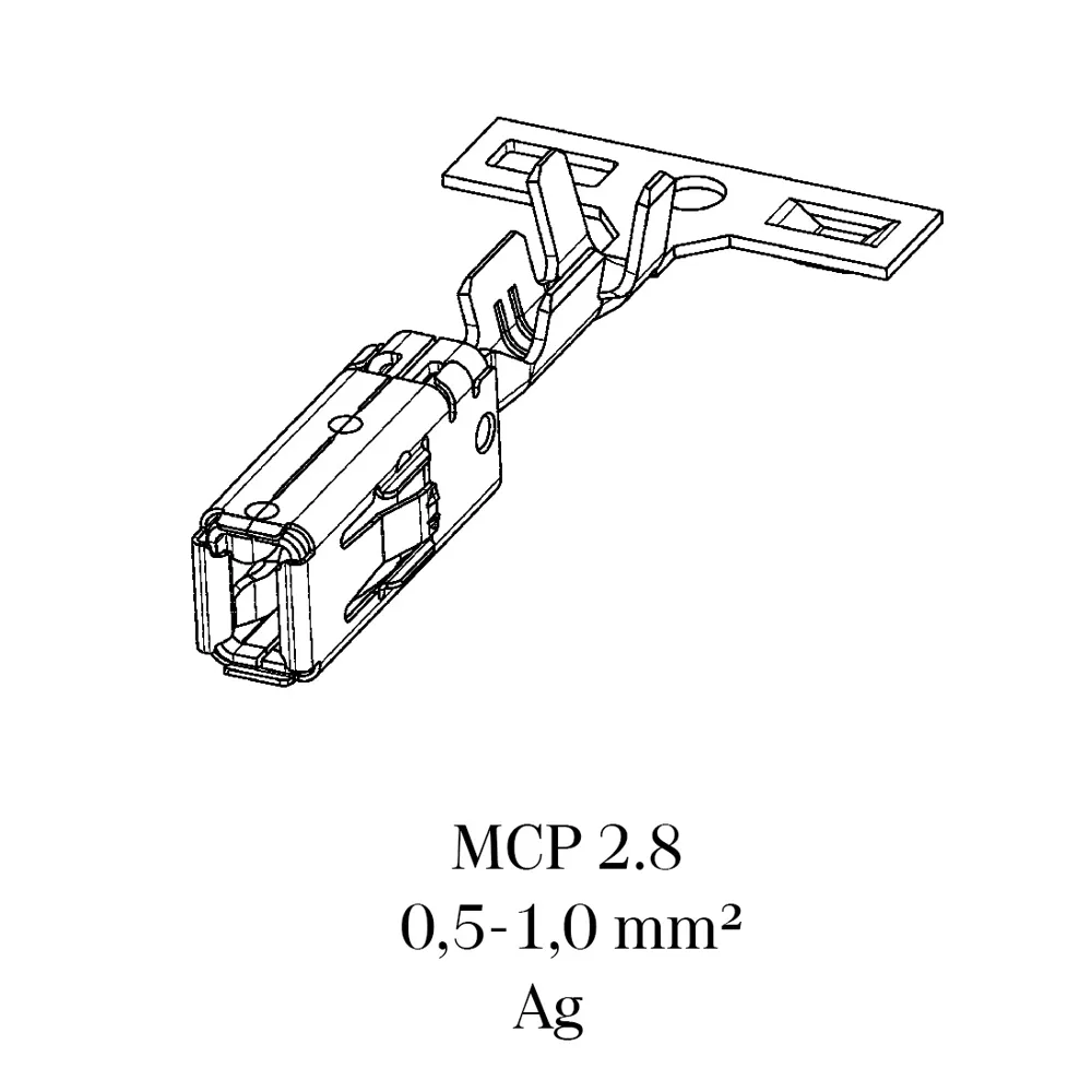 Контактная головка двигателя стеклоочистителя m6 6 m6 7 0,5 1,0 мм2 mcp2,8 для класса M 164 Cl 216 S 221 Mercedes-Benz A0145458326