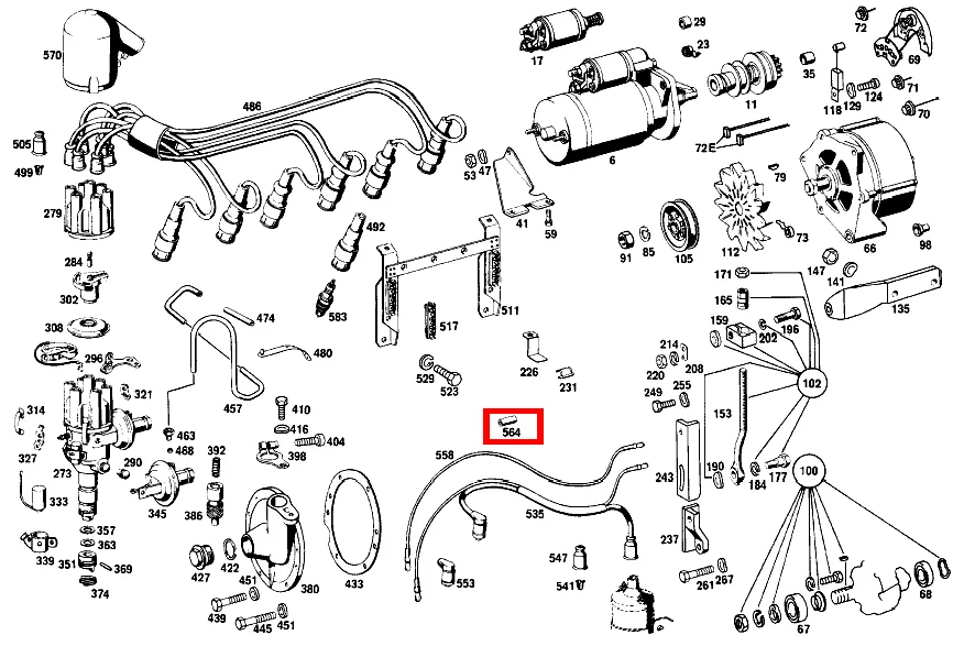Втулка шланга фонаря освещения номерного знака правая E19 11. Mercedes-Benz A0949975802