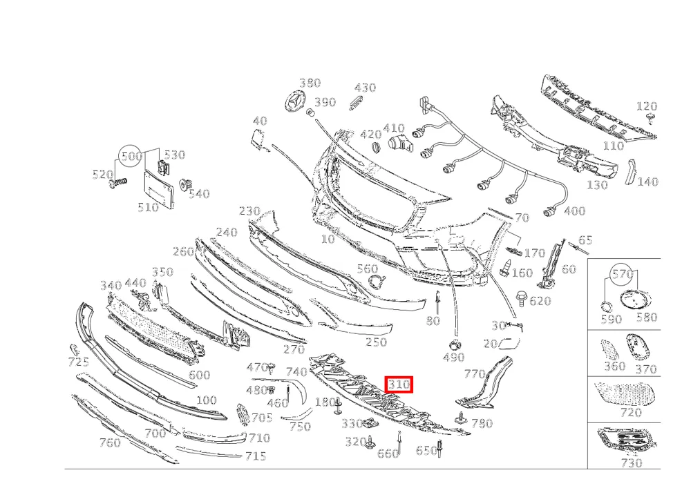Опора Mercedes-Benz A156885360069