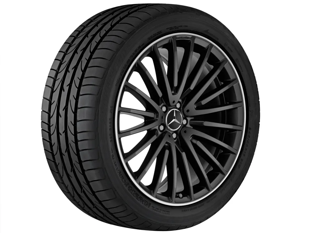 Колёсный диск AMG многоспицевый 22" 10,5J x 22 ET45 чёрный матовый Mercedes-Benz A16640133007X71
