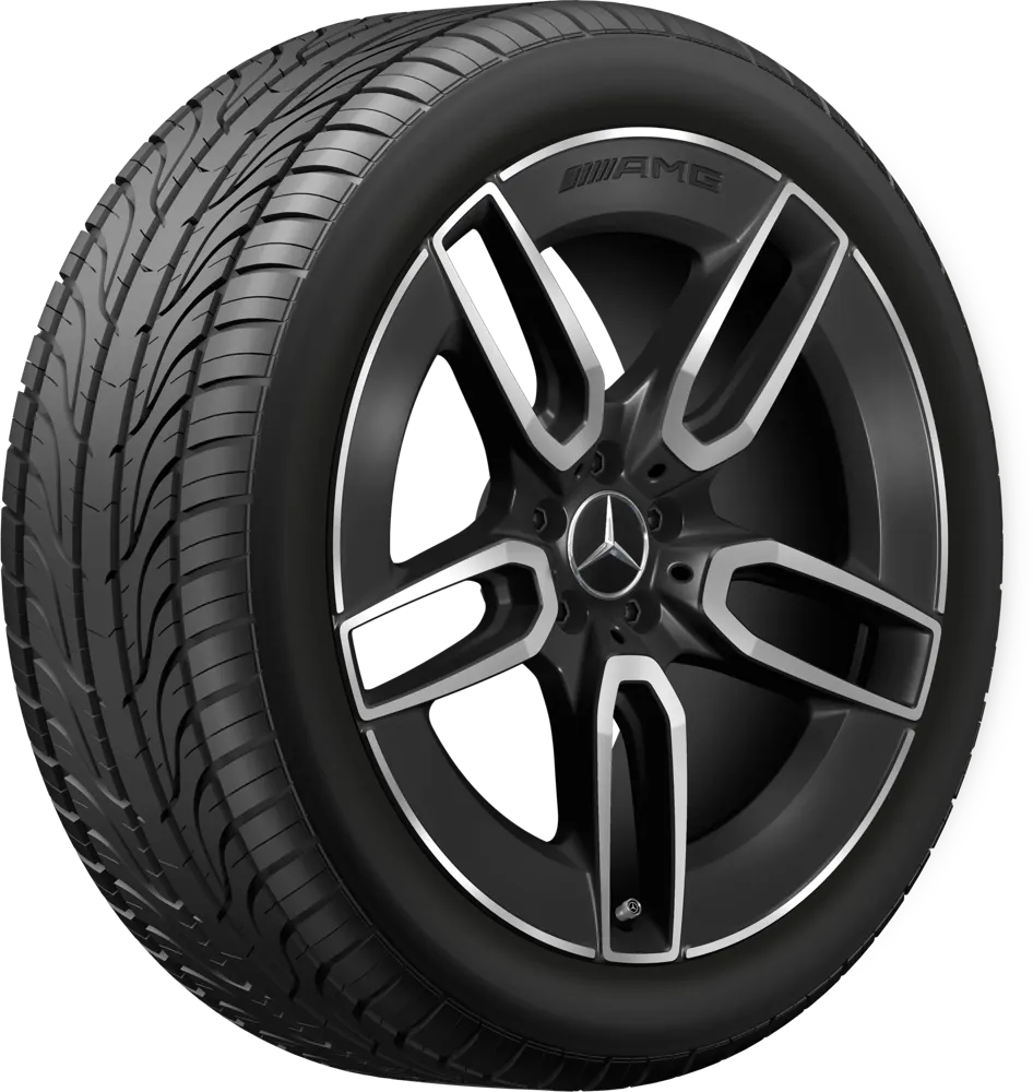 Легкосплавный диск AMG, 5 двойных спиц, 53.3 см (21 дюйм) Mercedes-Benz A16740167017X36