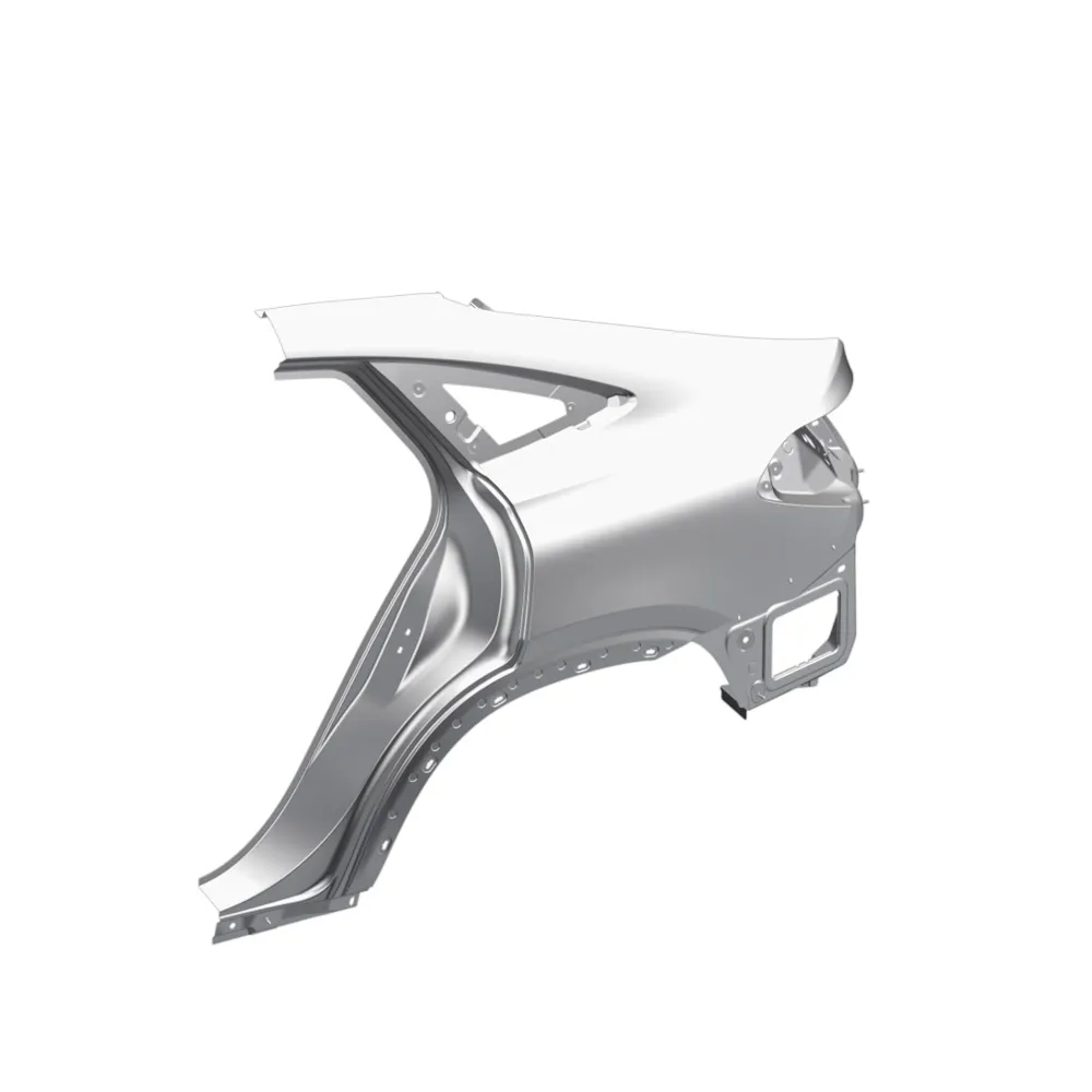 Боковина заднего крыла левая для GLE W167 Mercedes-Benz A1676303105