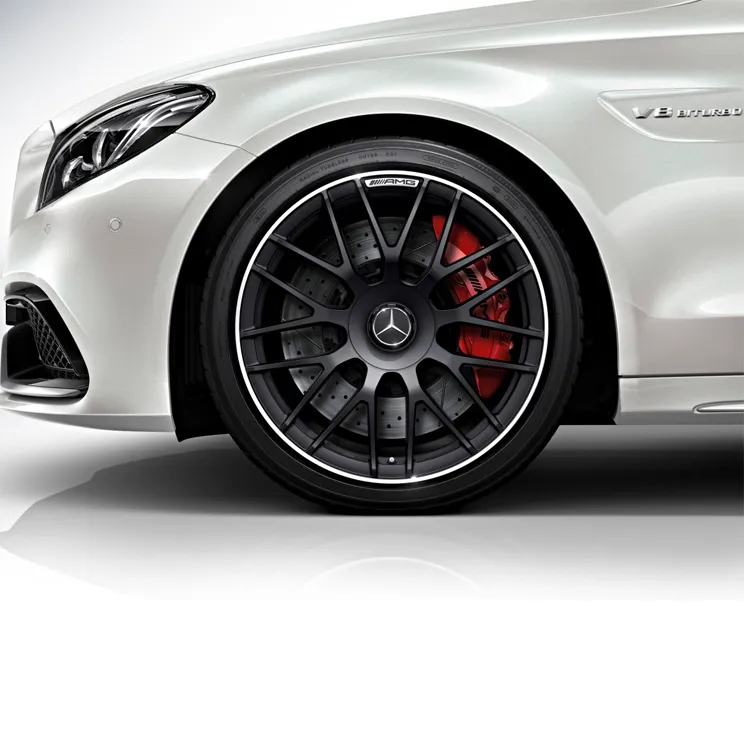 Кованый диск AMG Cross Spoke 19" 8,5J x 19 ET38 чёрный матовый с проточкой Mercedes-Benz A20540117007X71
