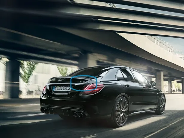Табличка с обозначением типа Mercedes-Benz A2058172101