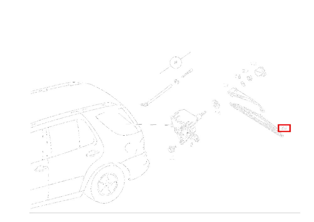 Щётка стеклоочистителя для M W163 Mercedes-Benz A2118202445