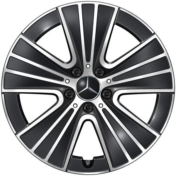 Колёсный диск 18" 8J x 18 ET32,5 чёрный с проточкой Mercedes-Benz A21440128007X23