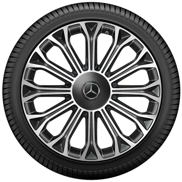 Колёсный диск 12 спиц 20" 8,5J x 20 ET36 чёрный с проточкой Mercedes-Benz A22240158007X23