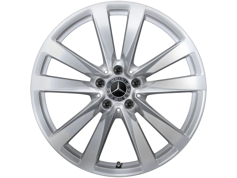 Колёсный диск 5 двойных спиц 19" 10J x 19 ET48,1 ванадиевое серебро Mercedes-Benz A22340132007X45