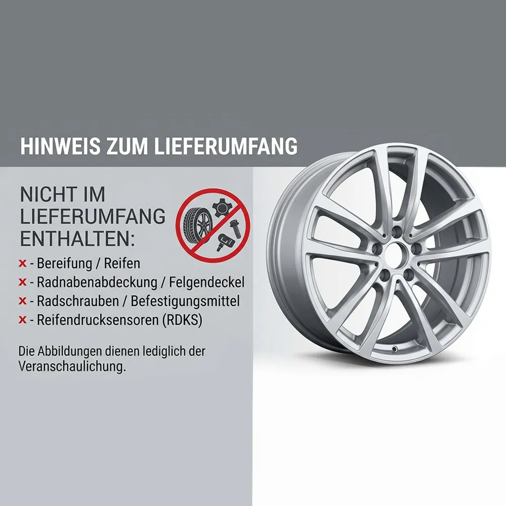 Колёсный диск многоспицевый 21" 9J x 21 ET34,1 чёрный с проточкой Mercedes-Benz A22340144007X23