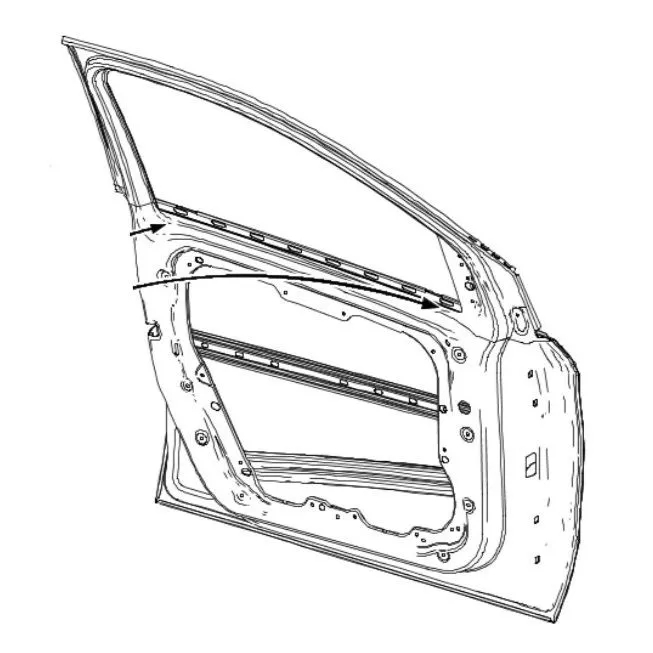 Дверь водителя Mercedes-Benz A246720010564