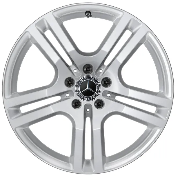 Колёсный диск Aero 5 двойных спиц 18" 7,5J x 18 ET53 ванадиевое серебро Mercedes-Benz A24740130007X45