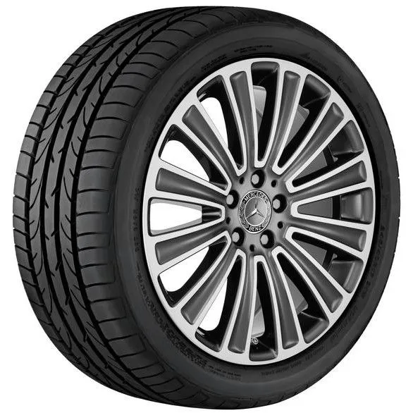 Колёсный диск 12 спиц 19" 8J x 19 ET38 тремолит металлик Mercedes-Benz A25340111007X44