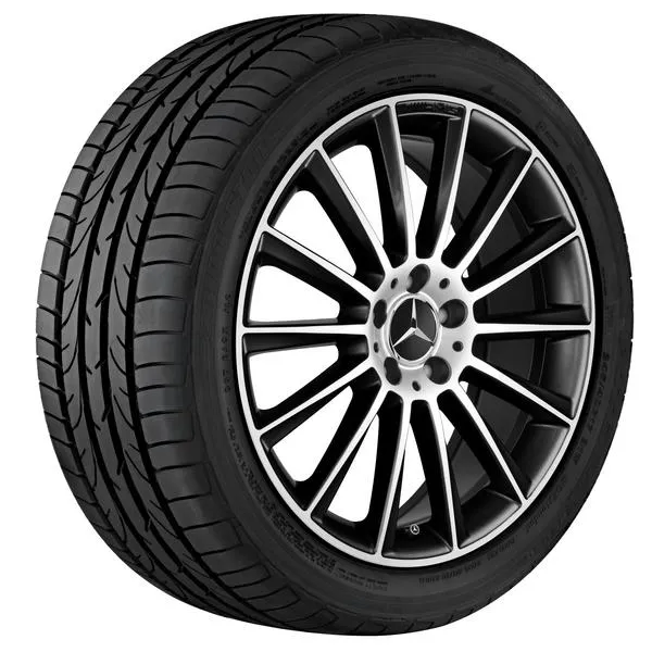 Колёсный диск AMG многоспицевый 20" 9,5J x 20 ET22 чёрный с проточкой Mercedes-Benz A25340127007X23