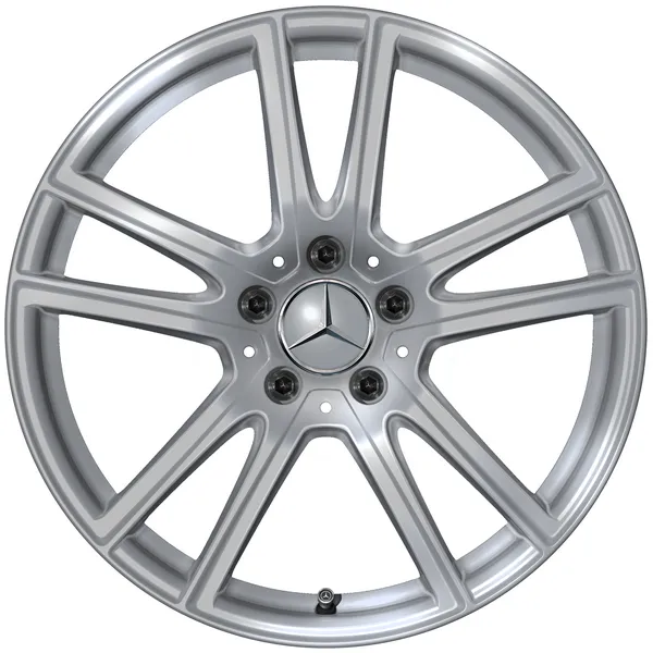 Колёсный диск 5 двойных спиц 18" 8J x 18 ET32,5 ванадиевое серебро Mercedes-Benz A25440146007X45