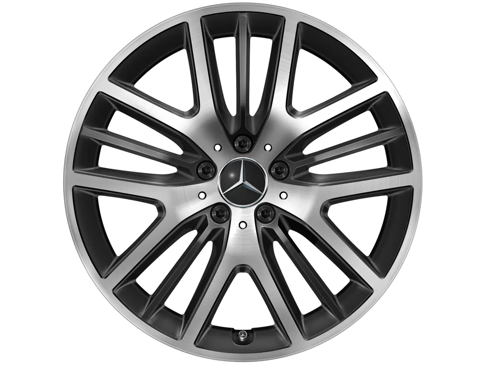 Колёсный диск 5 Y-спиц 19" 8J x 19 ET33 чёрный с проточкой Mercedes-Benz A25740134007X23