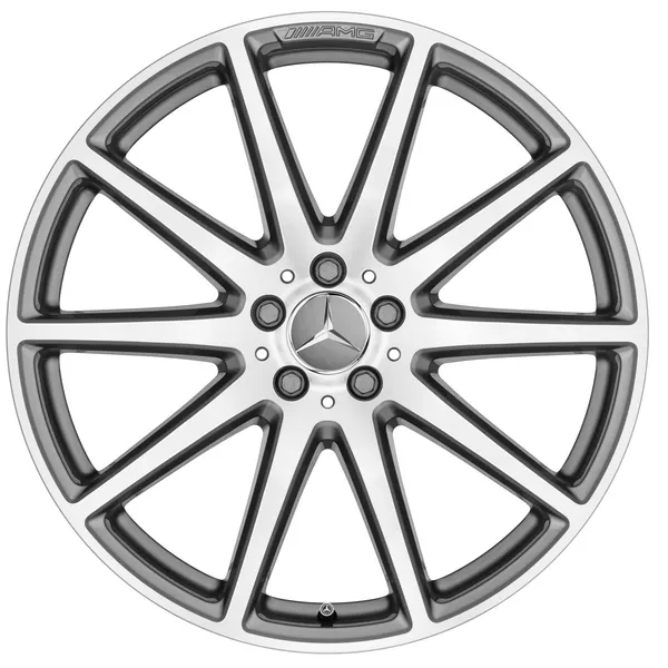 Колёсный диск AMG 10 спиц 21" 11,5J x 21 ET42 серый титан Mercedes-Benz A29240123007X21