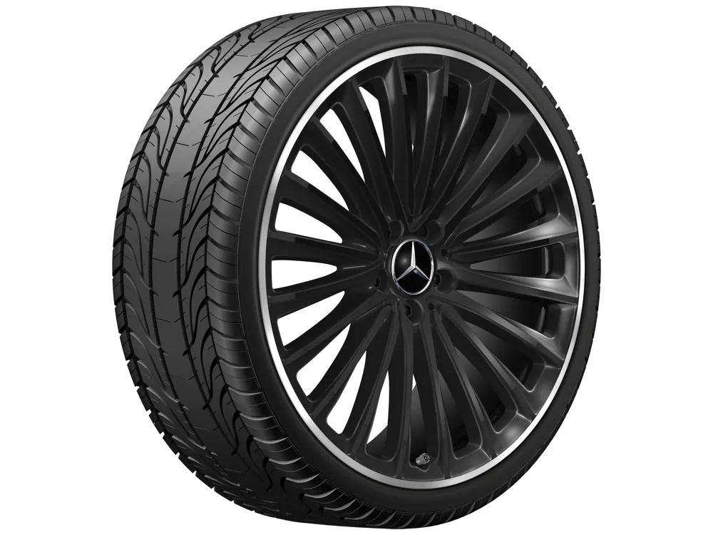Колёсный диск AMG многоспицевый 21" 9J x 21 ET50 чёрный Mercedes-Benz A29540125007X72