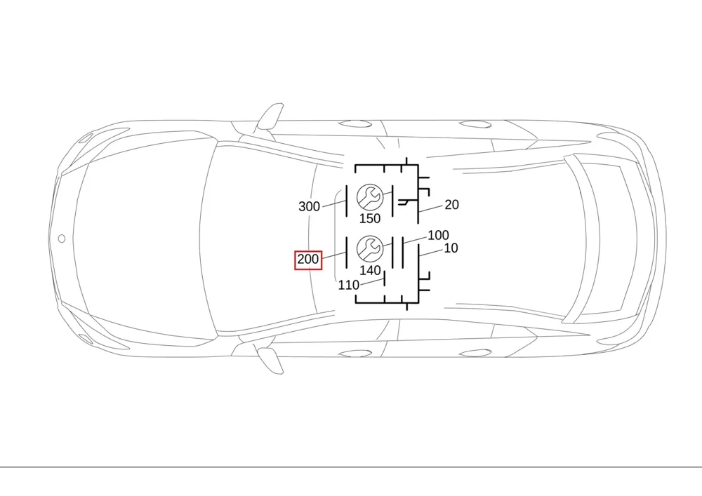 Жгут проводов для EQS и EQE Mercedes-Benz A2975407412