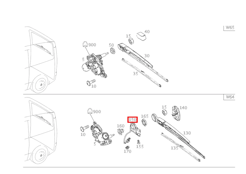 Ручка-планка для G-класса 460 Mercedes-Benz A4477400293